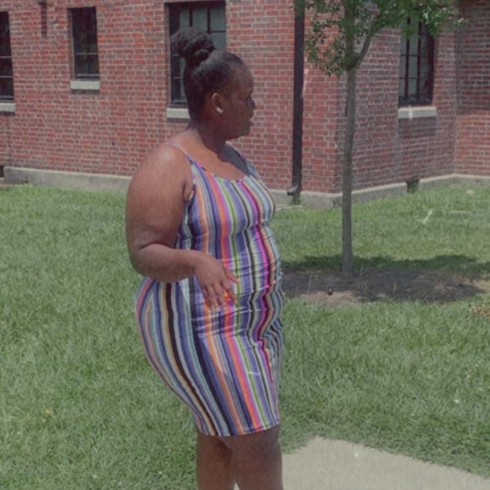 Striped spaghetti strapped Dress!